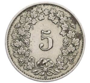 5 раппенов 1929 года Швейцария