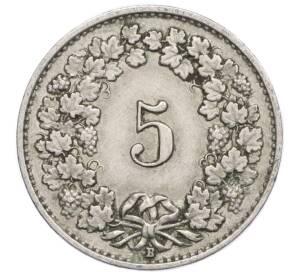 5 раппенов 1929 года Швейцария
