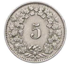 5 раппенов 1929 года Швейцария