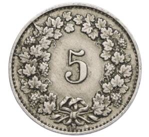 5 раппенов 1929 года Швейцария