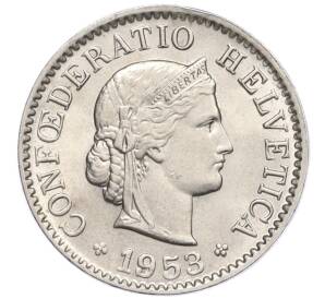 5 раппенов 1953 года Швейцария — Фото №1