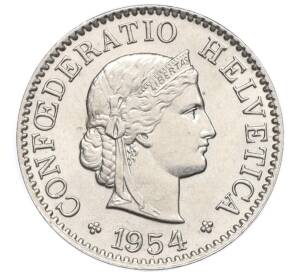 5 раппенов 1954 года Швейцария — Фото №1