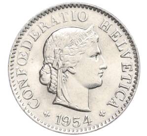 5 раппенов 1954 года Швейцария — Фото №1