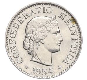 5 раппенов 1954 года Швейцария — Фото №1