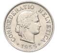 Монета 5 раппенов 1955 года Швейцария (Артикул K12-19974)