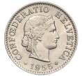 Монета 5 раппенов 1955 года Швейцария (Артикул K12-19977)