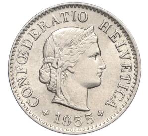 5 раппенов 1955 года Швейцария — Фото №1