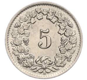5 раппенов 1955 года Швейцария