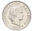 Монета 5 раппенов 1957 года Швейцария (Артикул K12-19994)