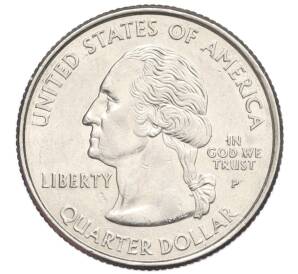 1/4 доллара (25 центов) 2000 года P США «Штаты и территории — Массачусетс»
