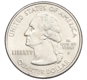 1/4 доллара (25 центов) 2000 года P США «Штаты и территории — Вирджиния»