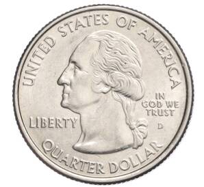 1/4 доллара (25 центов) 2006 года D США «Штаты и территории — Южная Дакота»