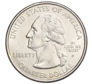 1/4 доллара (25 центов) 2006 года P США «Штаты и территории — Северная Дакота»