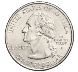 1/4 доллара (25 центов) 2006 года P США «Штаты и территории — Небраска»