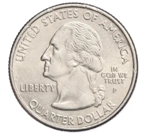 1/4 доллара (25 центов) 2003 года P США «Штаты и территории — Иллинойс»