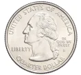 Монета 1/4 доллара (25 центов) 2007 года D США «Штаты и территории — Вайоминг» (Артикул K12-20074)