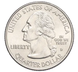 1/4 доллара (25 центов) 2009 года D США «Штаты и территории — Округ Колумбия»