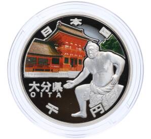 1000 йен 2012 года Япония «47 префектур Японии — Оита»