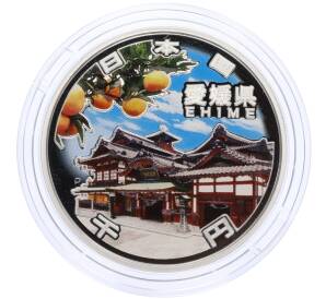 1000 йен 2014 года Япония «47 префектур Японии — Эхимэ»