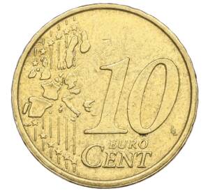 10 евроцентов 2002 года Италия