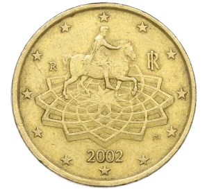 50 евроцентов 2002 года Италия