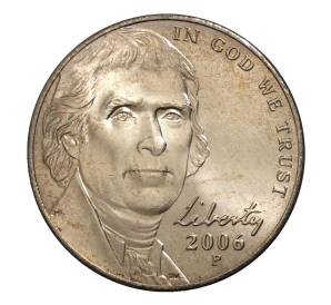 5 центов 2006 года Р США — Фото №1