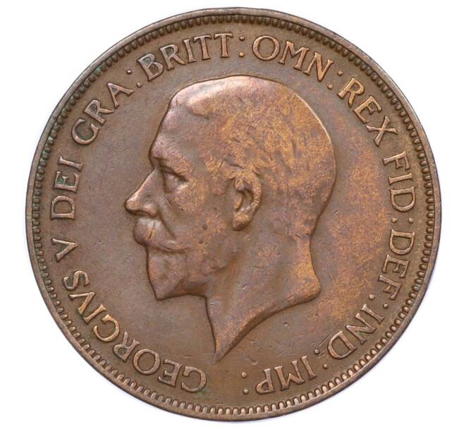 Монета 1 пенни 1928 года Великобритания (Артикул K12-20226)