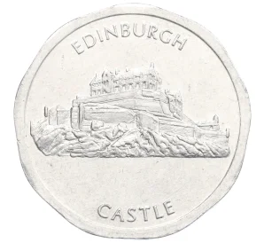 Траспортный жетон (токен) 50 пенсов Великобритания «Эдинбург Касл»