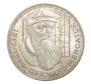 5 марок 1969 года Германия «375 лет со дня смерти Герхарда Меркатора» — Фото №1