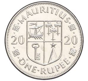1 рупия 2020 года Маврикий