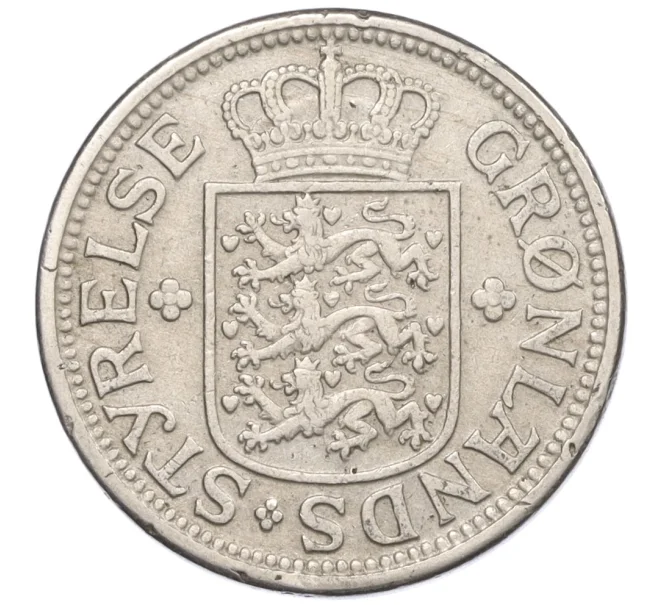 Монета 25 эре 1926 года Гренландия (Артикул K1-5321)