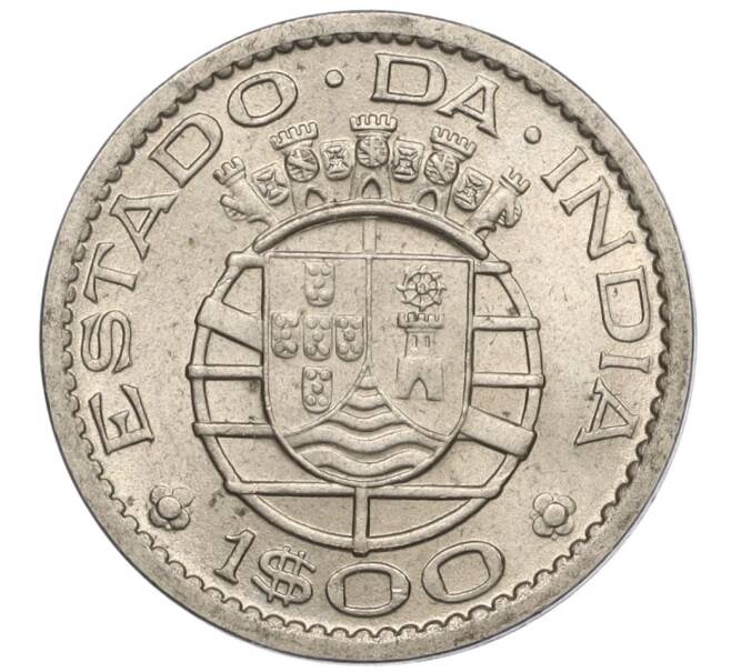 Монета 1 эскудо 1959 года Португальская Индия (Артикул K1-5322)