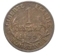 Монета 1 сантим 1899 года Франция (Артикул K1-5332)