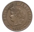 Монета 1 сантим 1895 года Франция (Артикул K1-5333)