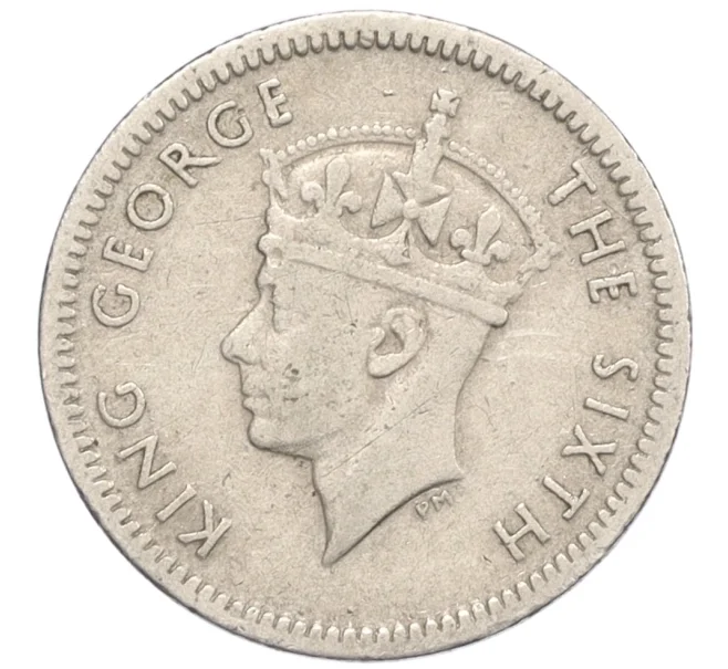 Монета 3 пенса 1949 года Южная Родезия (Артикул K1-5345)