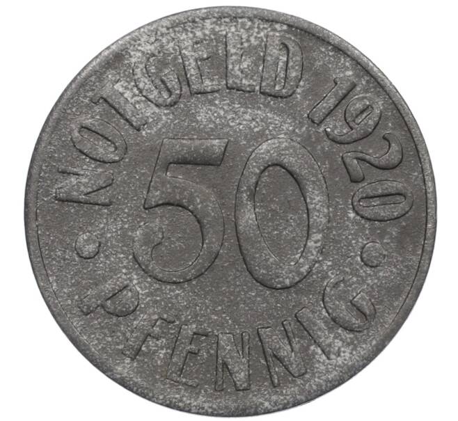 Монета 50 пфеннигов 1920 года Германия — город Кассель (Нотгельд) (Артикул K12-20250)