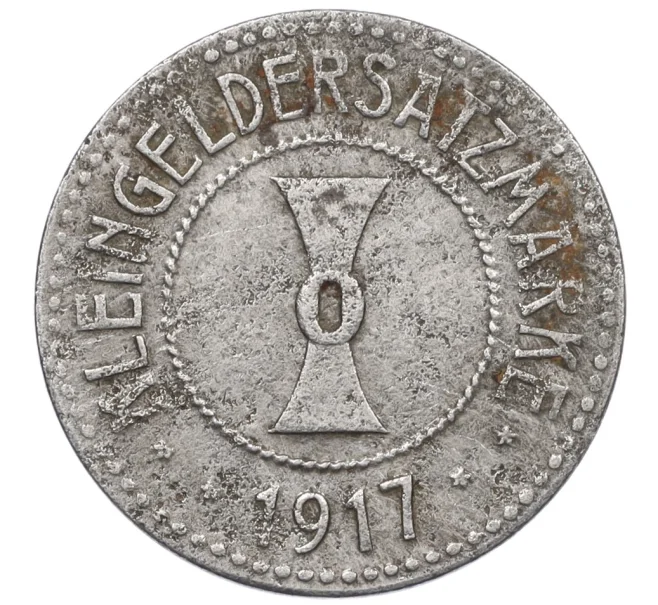 Монета 50 пфеннигов 1917 года Германия — город Мюльхаузен (Нотгельд) (Артикул K12-20258)