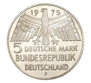 5 марок 1975 года Германия «Европейский год охраны памятников» — Фото №2