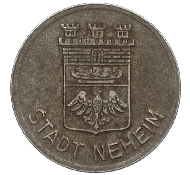 Монета 10 пфеннигов 1918 года Германия — город Нихайм (Нотгельд) (Артикул K12-20264)