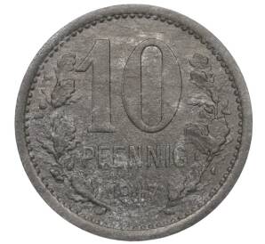 10 пфеннигов 1917 года Германия — город Унна (Нотгельд) — Фото №2
