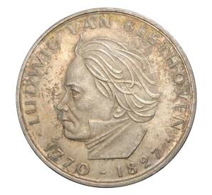 5 марок 1970 года Германия «200 лет со дня рождения Людвига ван Бетховена» — Фото №1