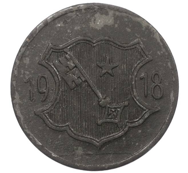 Монета 10 пфеннигов 1918 года Германия — город Вормс (Нотгельд) (Артикул K12-20286)