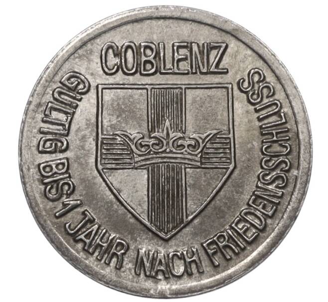 Монета 10 пфеннигов 1918 года Германия — город Кобленц (Нотгельд) (Артикул K12-20288)