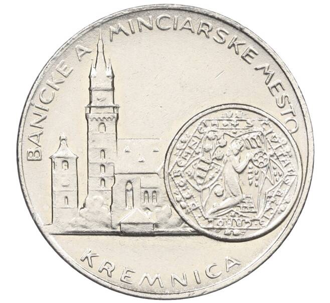 Жетон сувенирный «Монета Святого Карла 1328 года» Словакия (Артикул K12-20333)