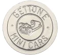 Жетон на одну поездку «Gettone Mini Cars» Италия (Артикул K12-20348)