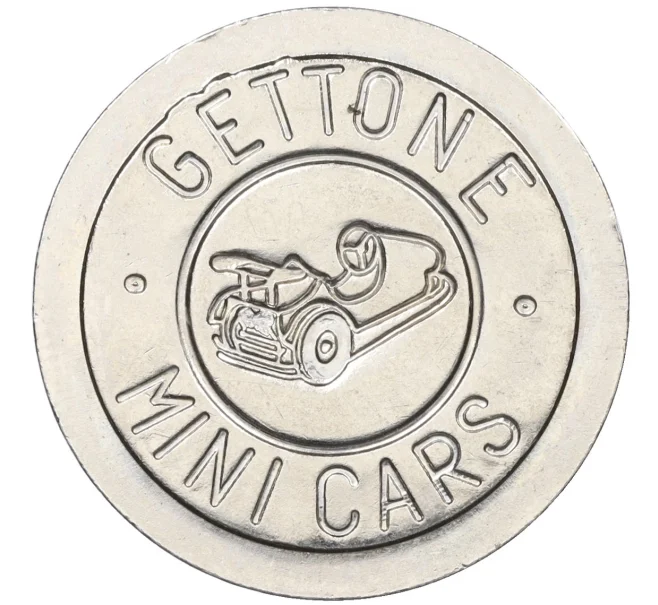 Жетон на одну поездку «Gettone Mini Cars» Италия (Артикул K12-20348)