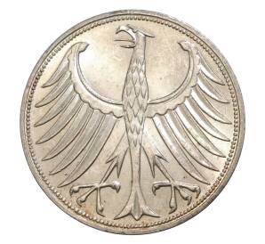 5 марок 1966 года G Германия — Фото №2