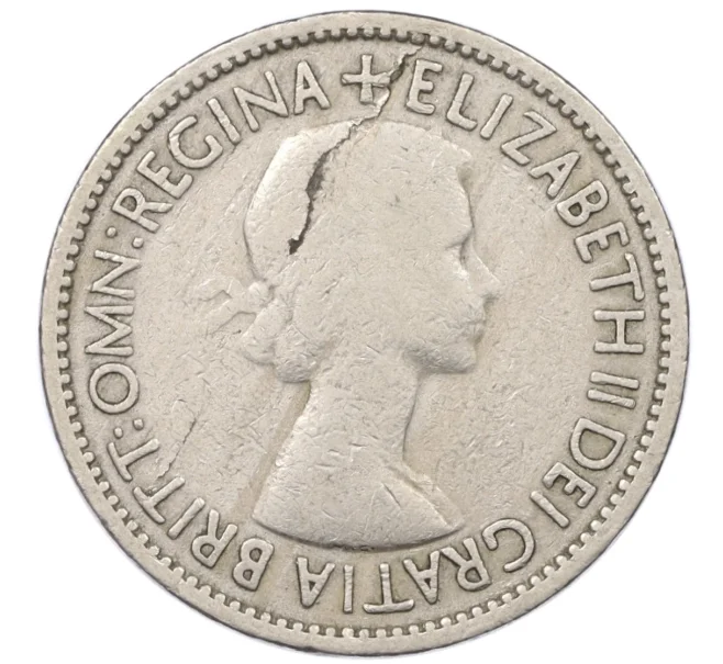 Монета 2 шиллинга 1953 года Великобритания (Артикул K12-20388)