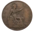 Монета 1 пенни 1917 года Великобритания (Артикул K12-20413)