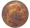 Монета 1 пенни 1907 года Великобритания (Артикул K12-20467)